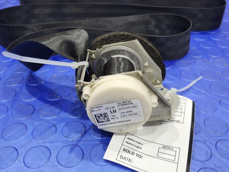 2020 Jeep Renegade Rear Seat Belt