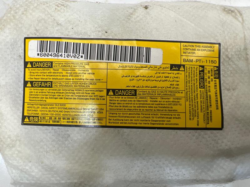 2011 Toyota Highlander Air Bag