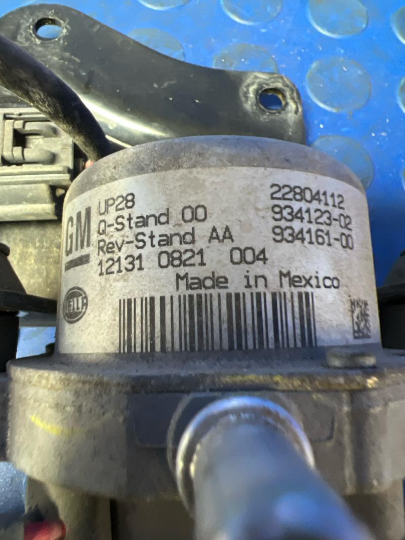 2012 Buick LaCrosse Vacuum Pump