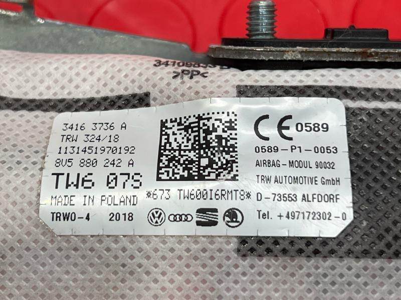 2019 Audi A3 Air Bag