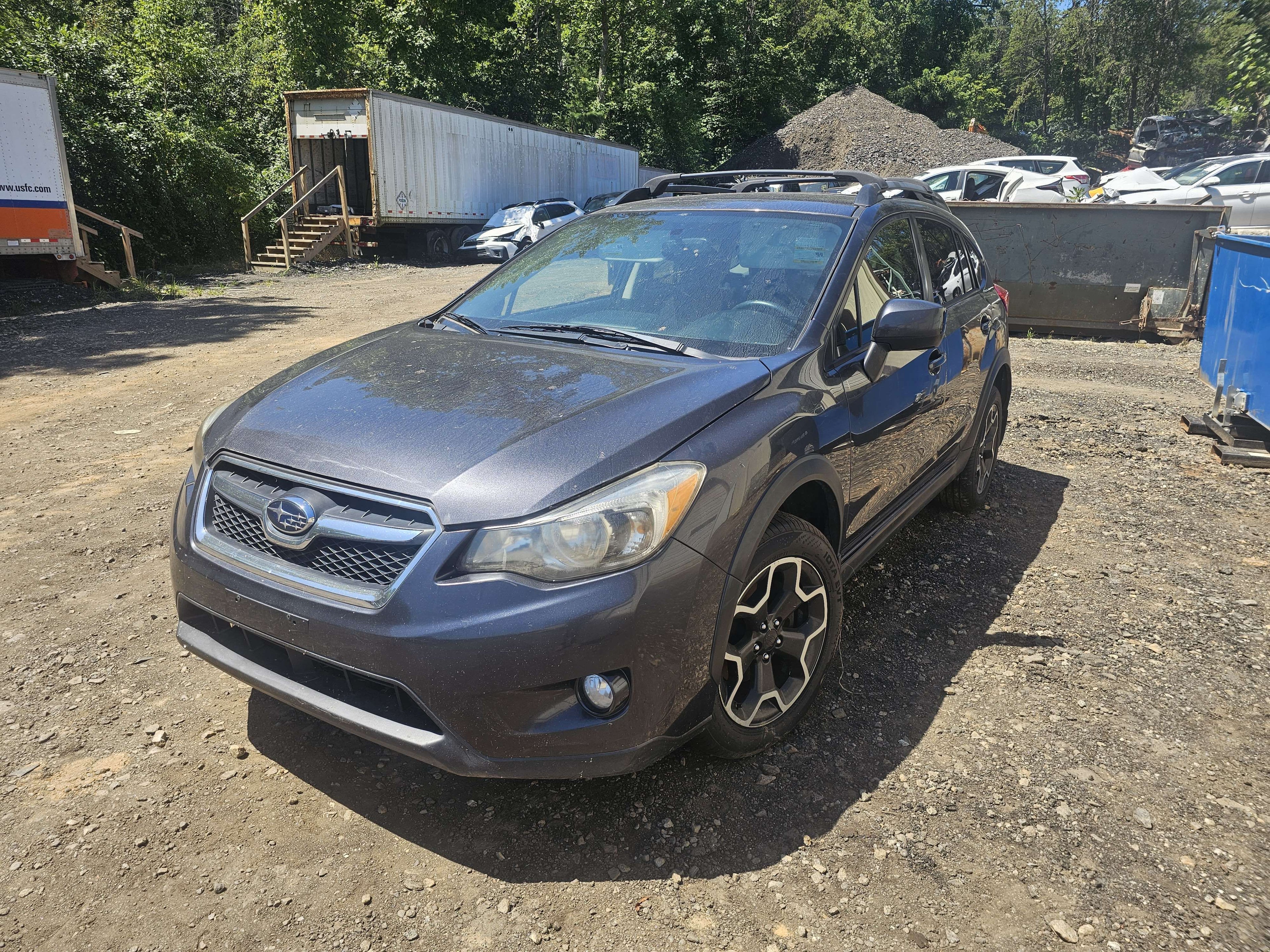 2014 Subaru Crosstrek Rear Seat Belt
