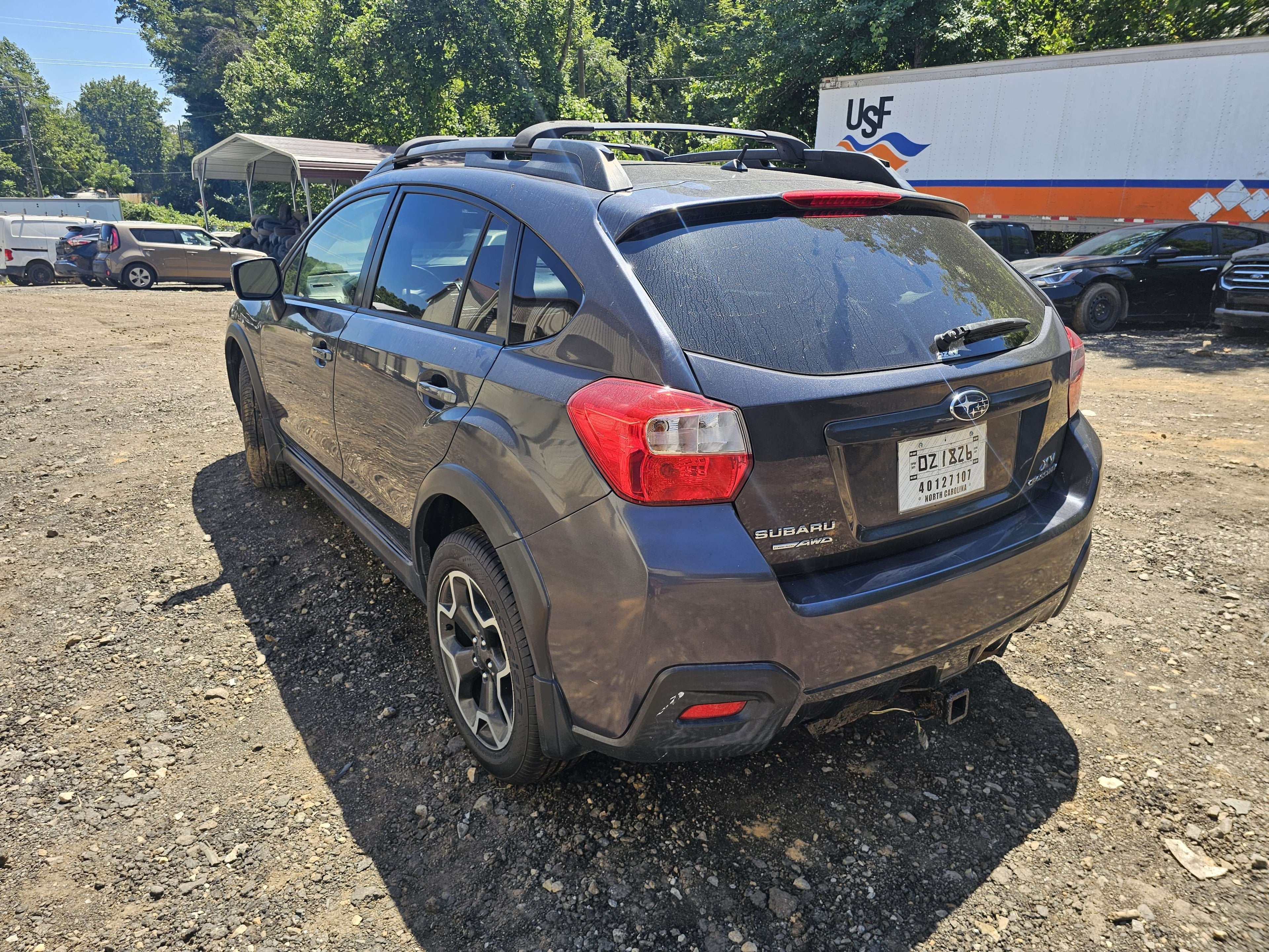 2014 Subaru Crosstrek Rear Seat Belt