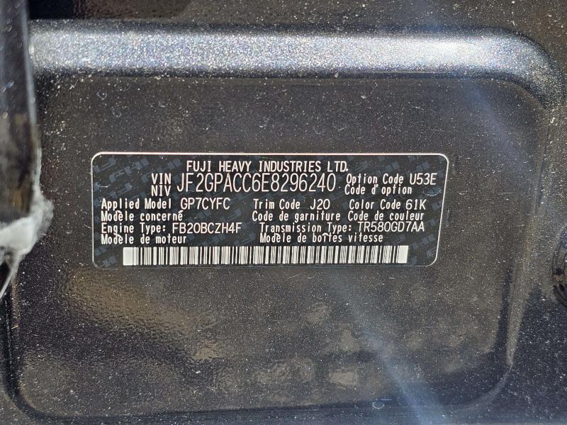 2014 Subaru Crosstrek Headlamp Assembly