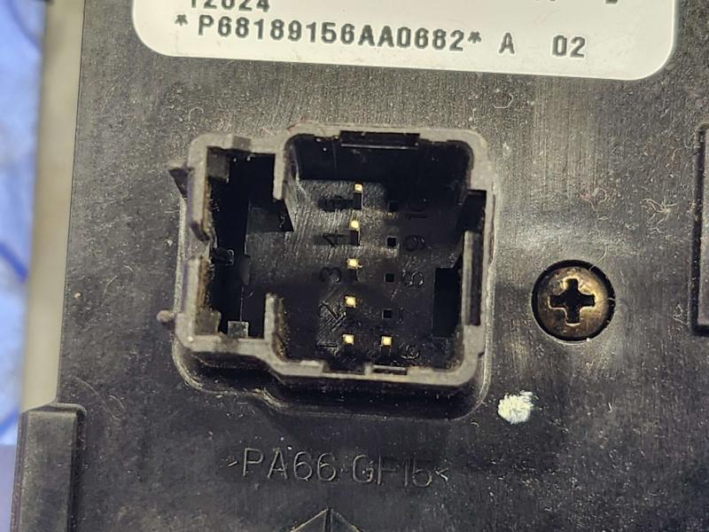 2014 Jeep Grand Cherokee Headlight Switch (Dash Mtd)