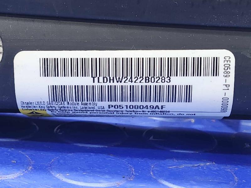 2013 Dodge Charger Air Bag