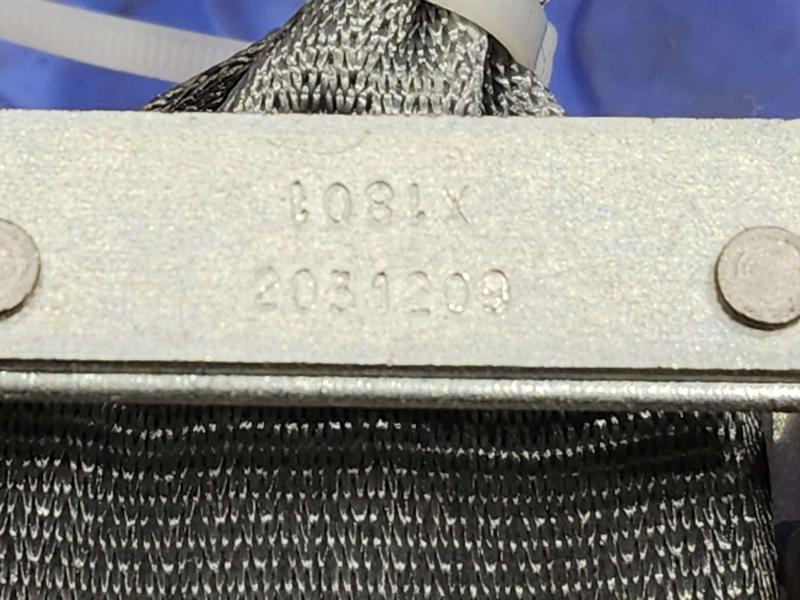 2011 Ford F-150 Rear Seat Belt