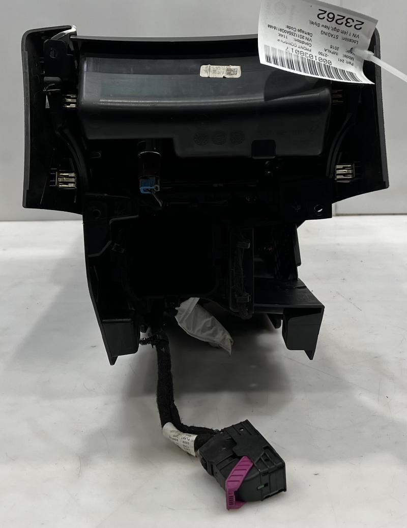 2016 Chevrolet Impala Front Console