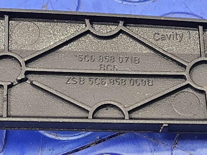 2011-2018 Volkswagen Jetta Radio Trim Surround Bezel Genuine OEM 5C6858071B