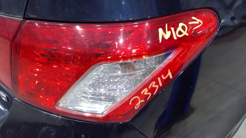 2007 Lexus ES 350 Tail Light Assembly