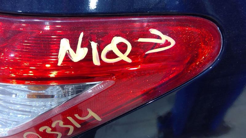 2007 Lexus ES 350 Tail Light Assembly