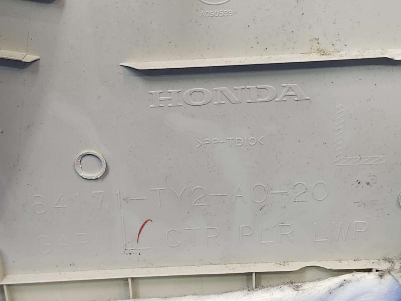 2014 Acura RLX Lower B-Pillar Trim Left Driver Side Beige OEM 84171TY2A01ZA