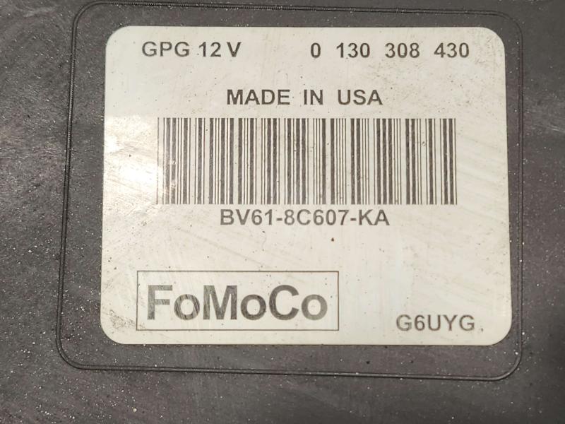 2012 Ford Focus Electric Cooling Motor