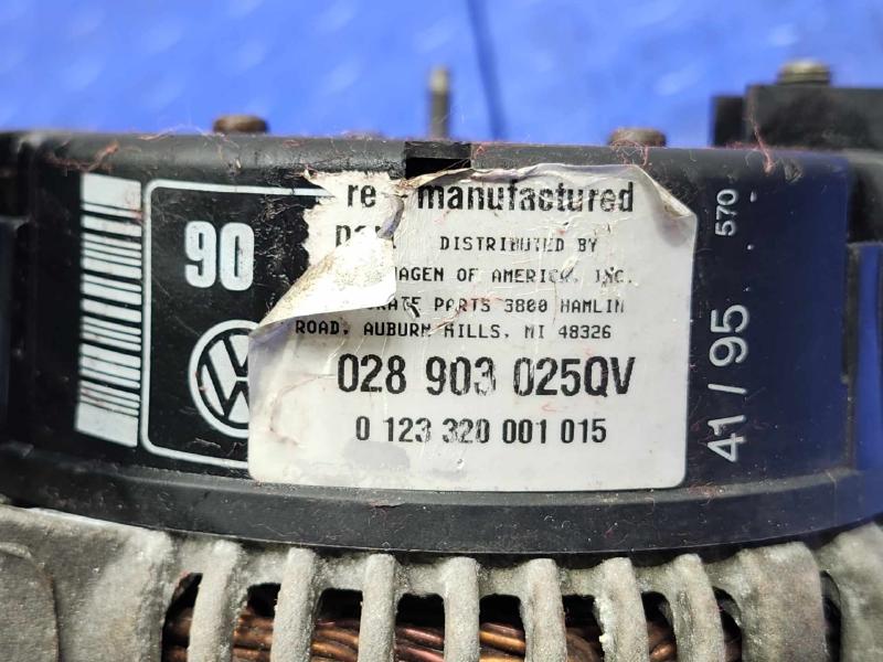 1996 Volkswagen Golf Alternator
