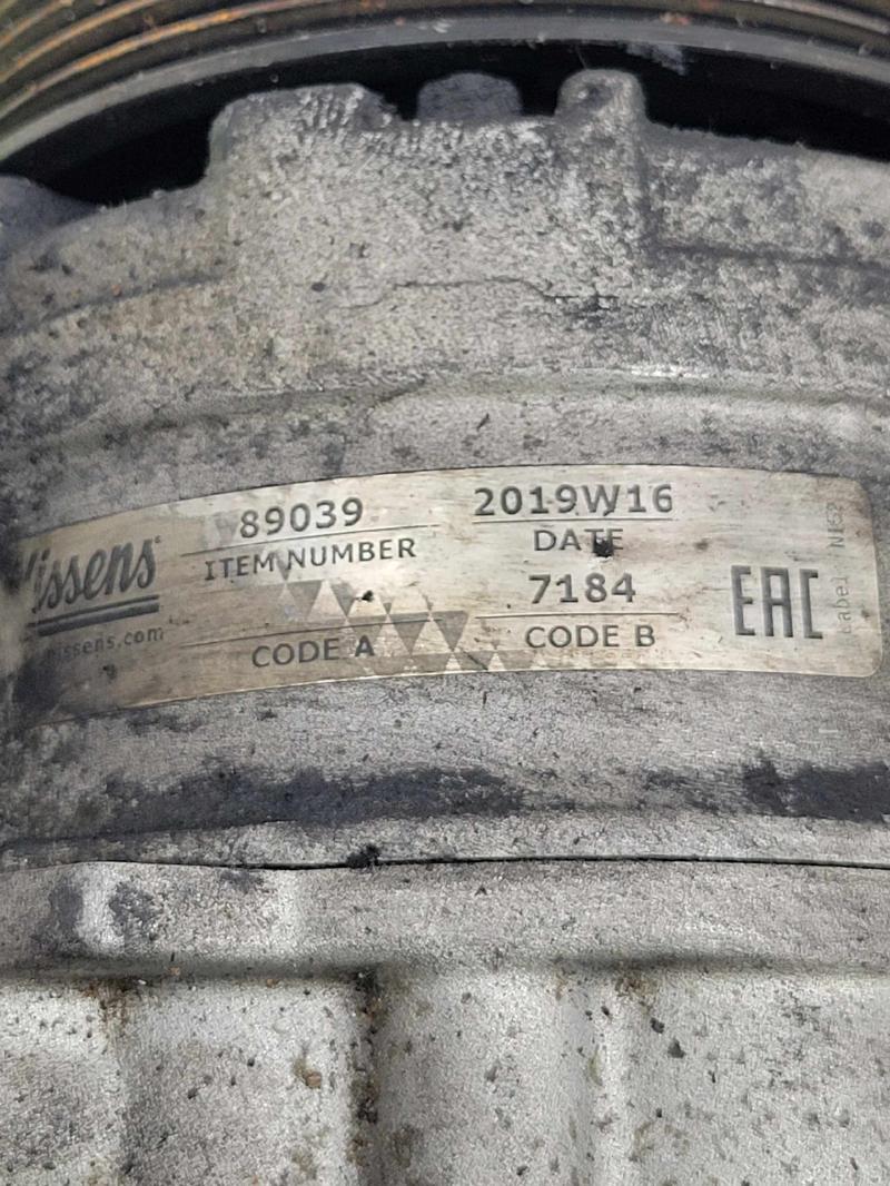2009 Mercedes C-Class A/C Air Compressor