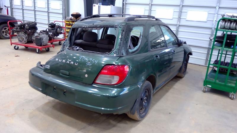 2003 Subaru Impreza Rear Door Latch