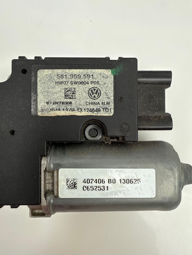 2014 Volkswagen Passat Sun Roof Motor