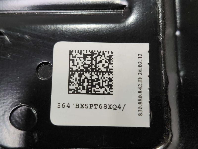 2012 Audi TT Air Bag