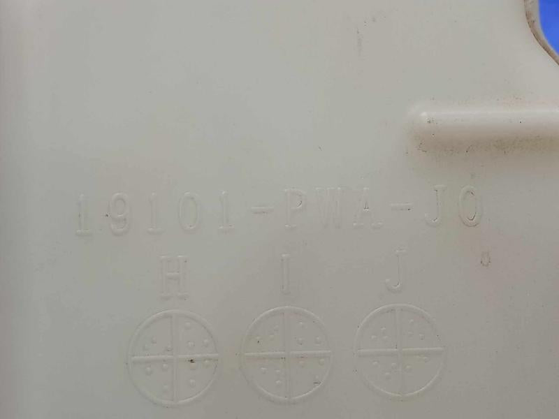 2007-2008 Honda Fit Radiator Engine Coolant Overflow Reservoir OEM 19101PWAJ00