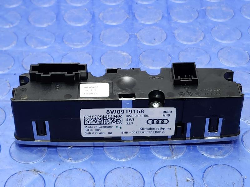 2018 Audi A4 Heater A/C Control