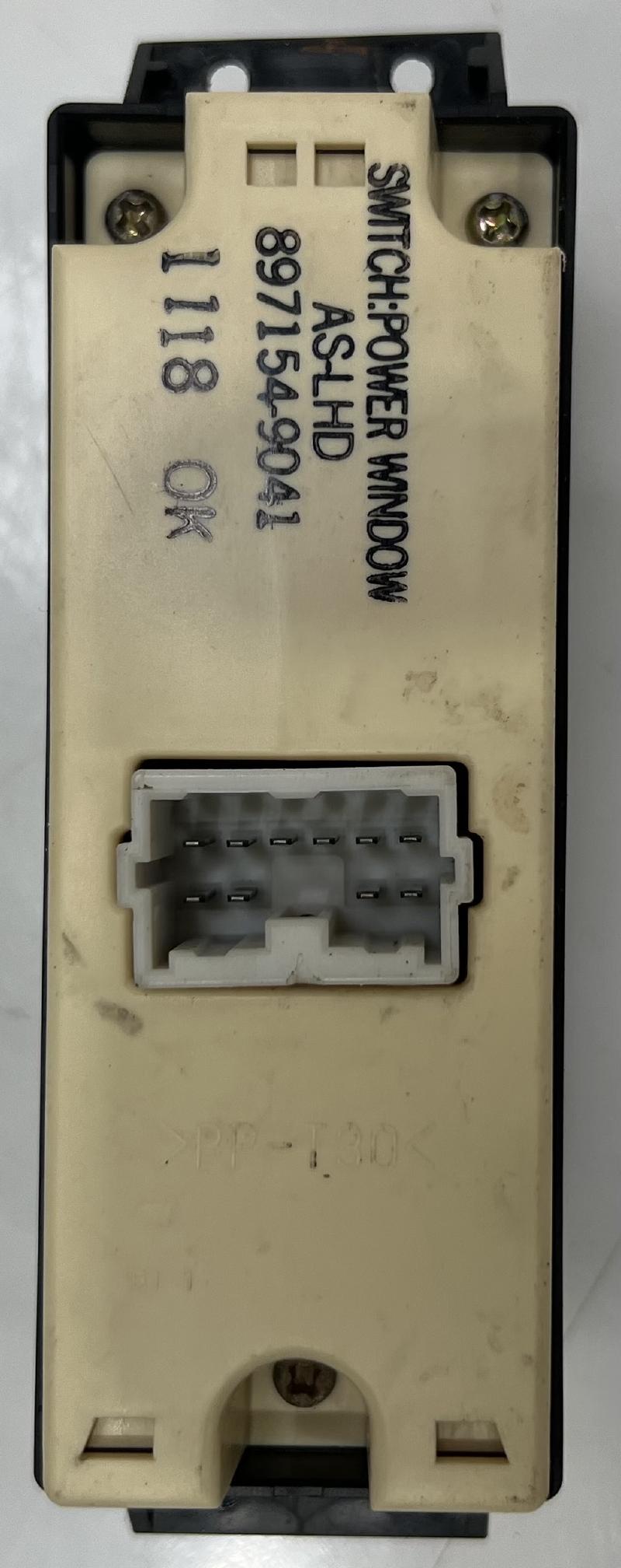 2001 Isuzu Trooper Door Switch Front