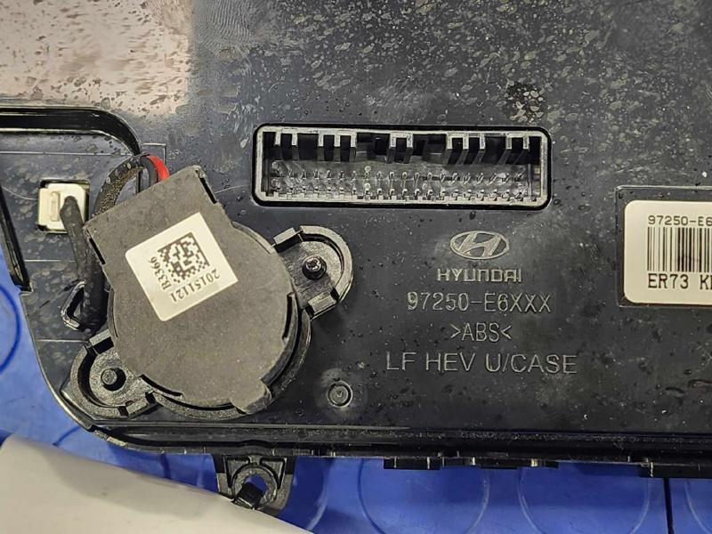 2016 Hyundai Sonata Heater A/C Control