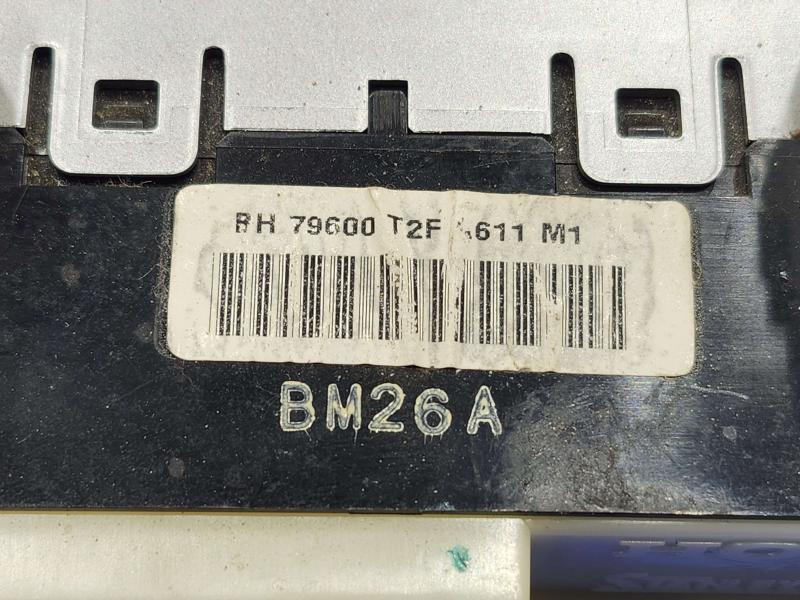 2013 Honda Accord Heater A/C Control