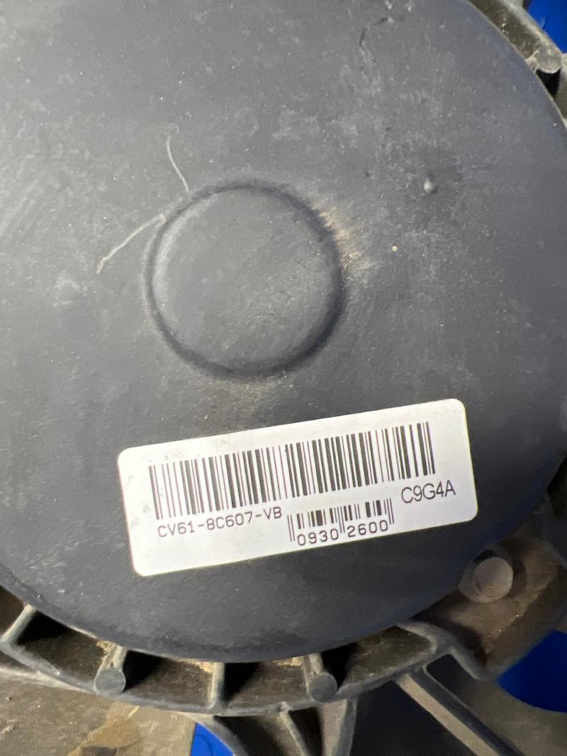 2015 Ford Focus Electric Cooling Motor