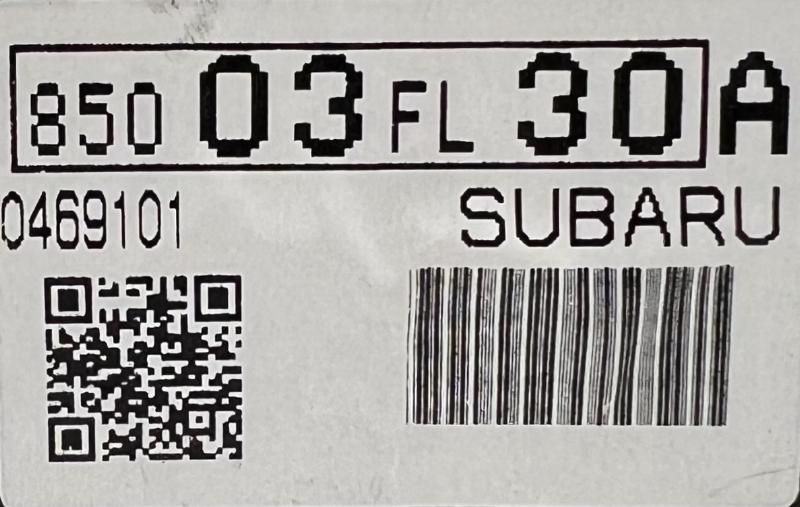 2020 Subaru Impreza Speedometer