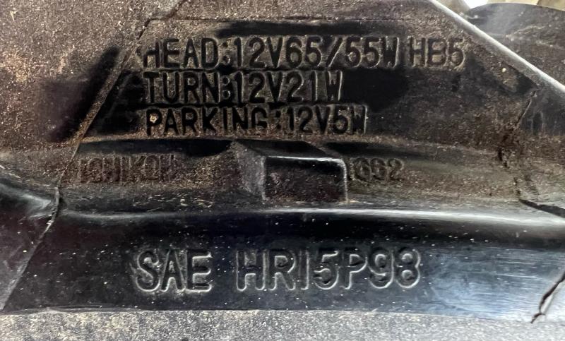 2002 Subaru Impreza Headlamp Assembly