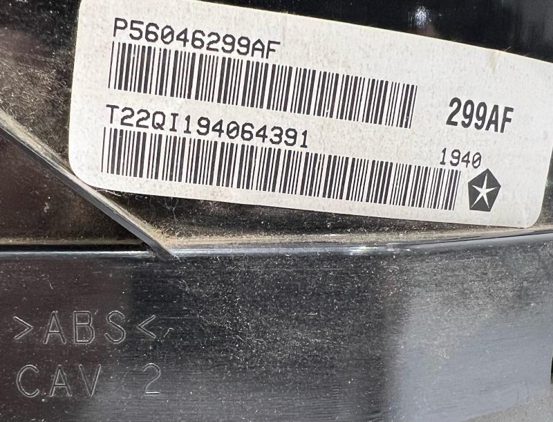 2011 Dodge Ram 1500 Instrument Cluster Speedometer 81K From 7/23/10 OEM 56046299AG