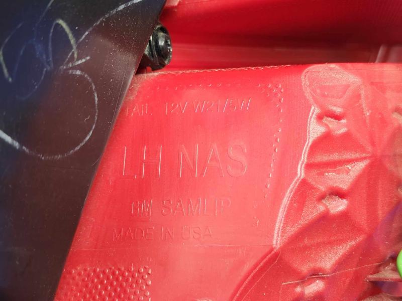 2016 Chevrolet Trax Tail Light Assembly
