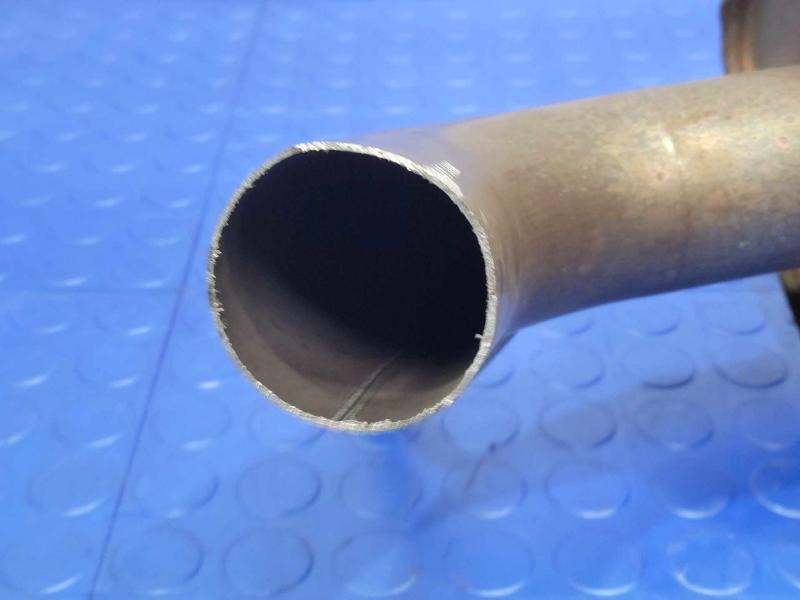 2015-2016 Audi A3 Front Intermediate Exhaust Muffler Genuine OEM Part 5Q0253209AM 5Q0253211AK