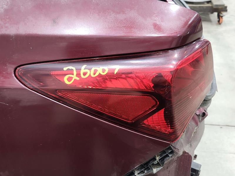 2015 Acura TLX Tail Light Assembly
