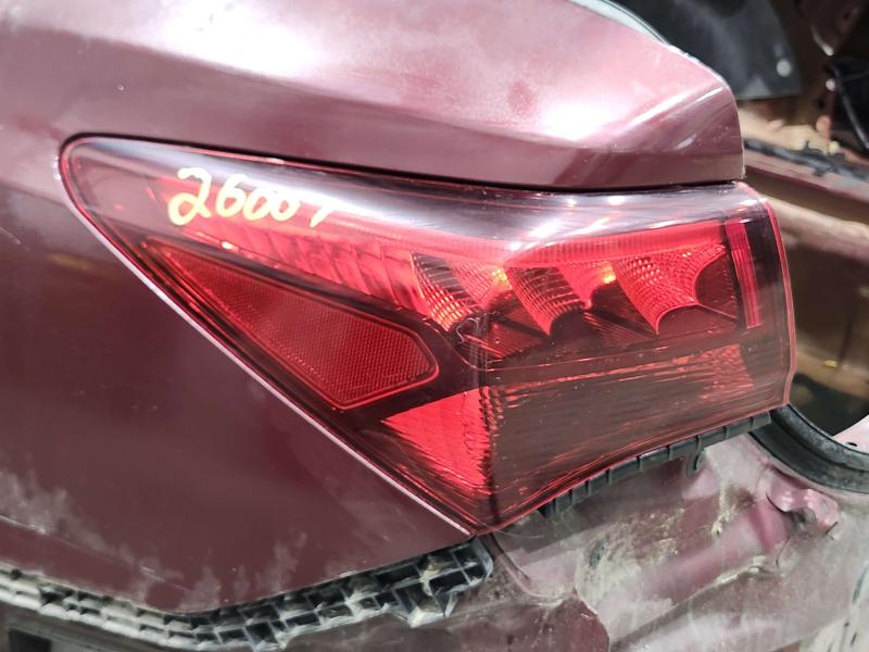 2015 Acura TLX Tail Light Assembly