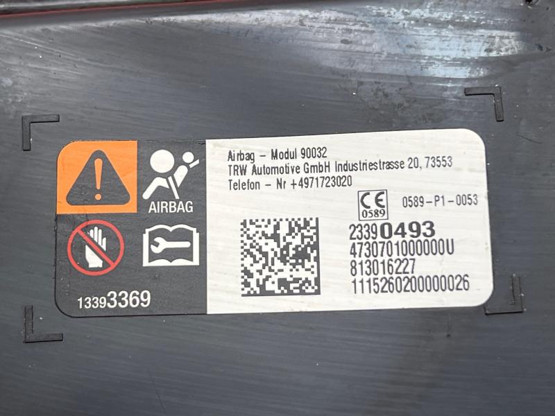 2016 Chevrolet Volt Air Bag