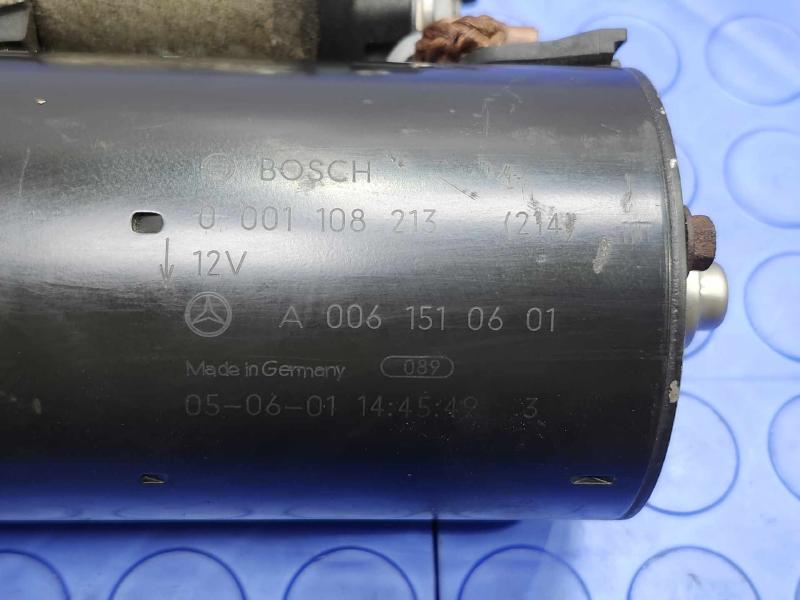 2006 Mercedes S-Class Starter Motor