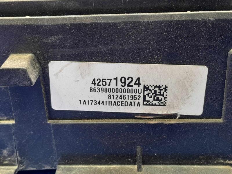 2018 Chevrolet Cruze Engine Fuse Box