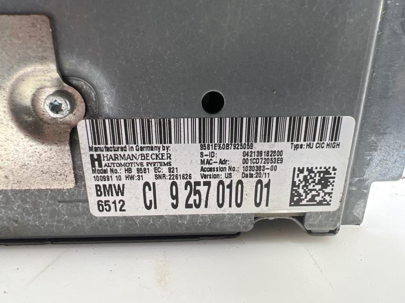 2010 2011 2012 BMW 740i 750i 760i F01 F02 AM FM CD Receiver OEM 65129257010