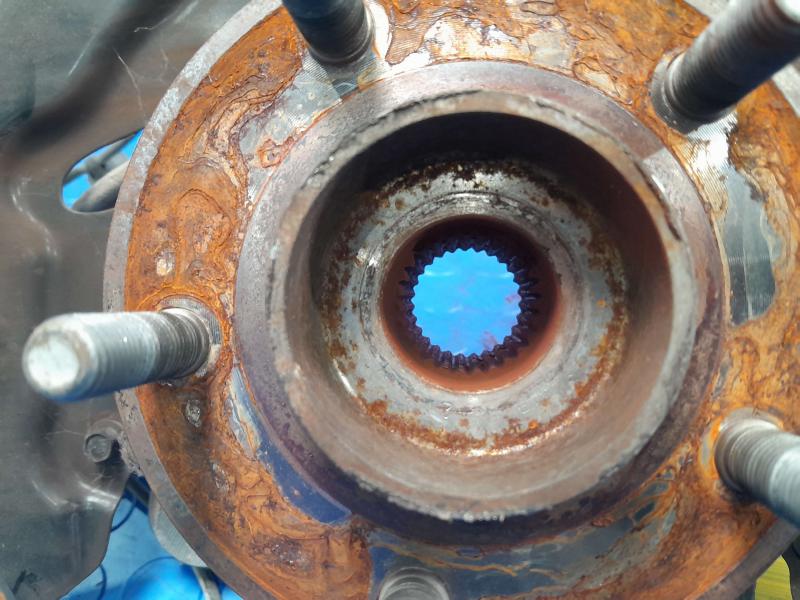 2015 Ford Fusion Spindle Knuckle Front