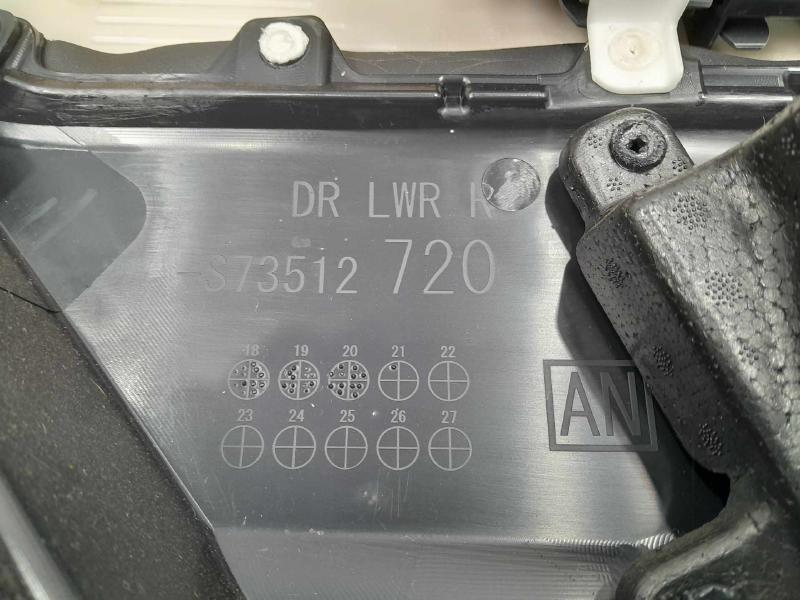 2021 Subaru Legacy Rear Door Trim Panel