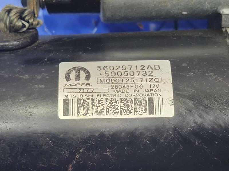 2018 Jeep Compass Starter Motor