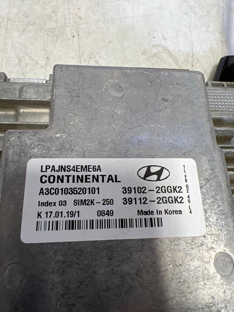 2019 Hyundai Sonata Engine/Motor Brain Box