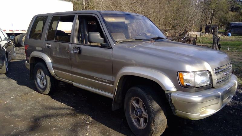 2001 Isuzu Trooper Back Door Latch
