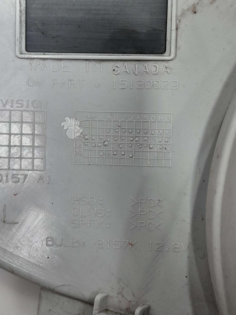 2010 Buick Enclave Fog/Mark/Park/Turn Light/Lamp