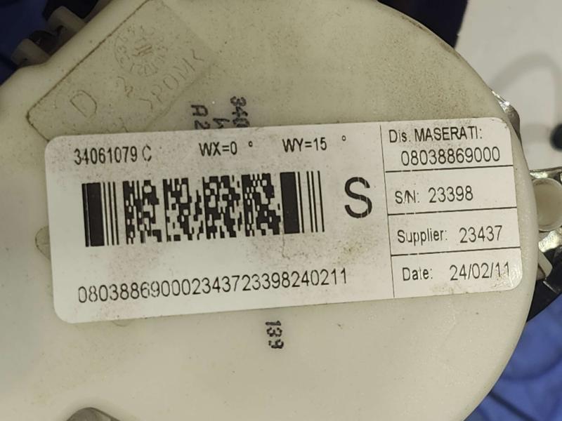 2011 Maserati Quattroporte Front Seat Belt