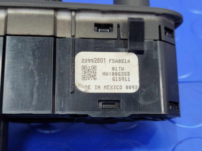 2016 Chevrolet Malibu Headlight Switch (Dash Mtd)