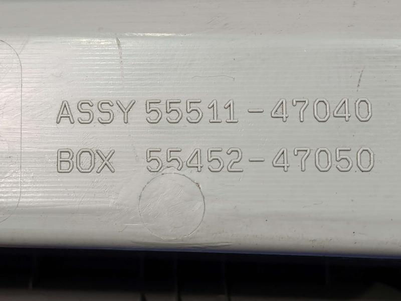 2010 Toyota Prius Glove Box