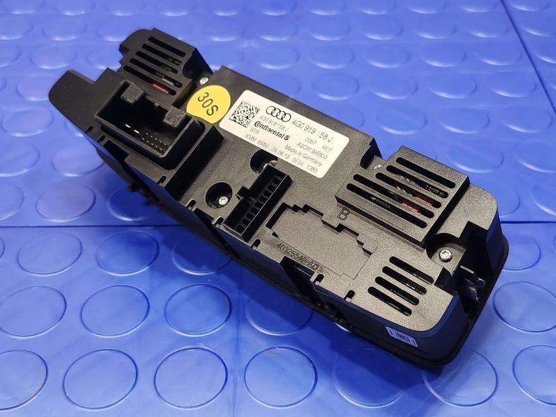 2014 Audi A7 Heater A/C Control