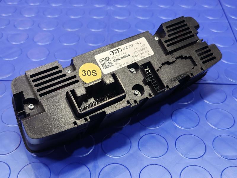 2014 Audi A7 Heater A/C Control