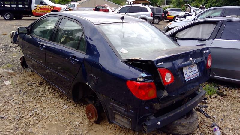 2004 Toyota Corolla Side/Rear/Cargo Regulator